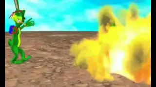 Jazz Jackrabbit 3D animation video