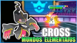 Cross Serve na principal. Hoje teve surpresa.  Pokémon Mundos Elemetais.