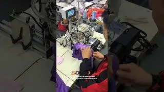 Somax auto collar attaching machine for T-shirt 
