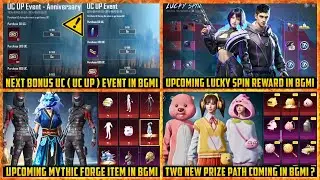 🔴 Next UC EVENT Date in BGMI | Upcoming PRIZE PATH and LUCKY SPIN in BGMI | Mythic Forge Confirmed
