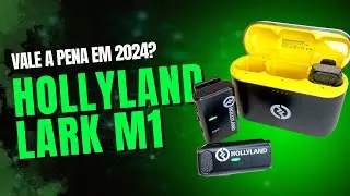 REVIEW HOLLYLAND LARK M1 | COM REDUÇÃO DE RUÍDO | Microfone de Lapela Híbrido Celular  e Câmera 2024