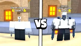OLD vs NEW ENGINEER CAMERAMAN 😱🔥 | Toilet Tower Defense