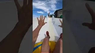 My wife chasing us at the water park @DumitruComanac #water #action #funny #prank #viral #foryou