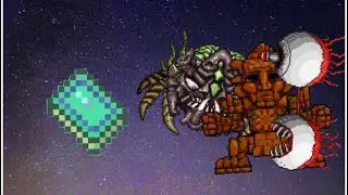 (Terraria Mobile) - Бритвенный Тайфун против всех боссов