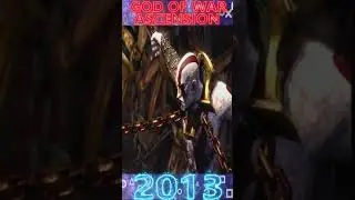 EVOLUTION OF KRATOS  2005 - 2022 #shorts