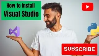 Step-by-Step Guide: How to Install Visual Studio for Beginners| How to run first python program