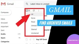how to see archived mails in gmail in laptop and macbook