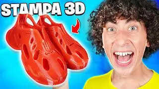 Creo delle SCARPE ADIDAS con la STAMPANTE 3D: FUNZIONANO?