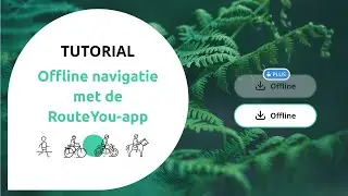 Offline navigatie met de RouteYou-app
