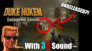 Duke Nukem: Endangered Species w/ EAX & 3D spatial sound 🎧 (OpenAL Soft HRTF audio)