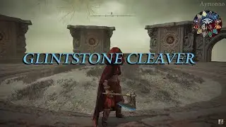 ELDEN RING - Convergence Mod Weapon Showcase - Glintstone Cleaver
