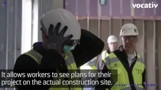 This Helmet Lays Out Construction Plans In AR