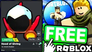 LOL! FREE UGC LIMITED! HOW TO GET Hood of Giving! (ROBLOX 🦃 FORTBLOX EVENT)