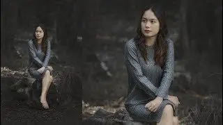 Edit foto model (main warna gelap yang keren di Photoshop Cs6)