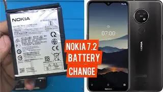 NOKIA 7.2 BATTERY REPLACEMENT | HOW TO CHANGE NOKIA 7.2 BATTERY 