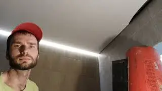 Парящий потолок в ванной