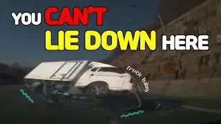 [DASHCAM] YOU CAN'T LIE DOWN HERE