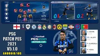 INTER MILAN PATCH PES 2021 MOBILE V5.1.0 BY IDSPHONE