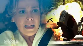 Clarice morre em um acidente de carro | Cena com ângulos diferentes