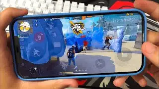 iPhone 11 Free Fire / BEST OVERCONFIDENCE NO INTERNET PRANK FREE FIRE iPhone 11 Full Handcame
