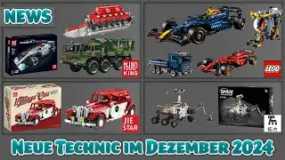 Neue Technic im Dezember 2024 - Mould King & LEGO mit Set-Welle!