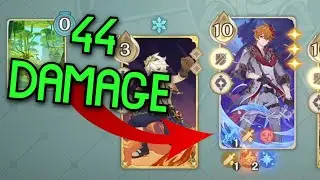 Nuking For 44 DAMAGE With CHILDE | Genshin TCG