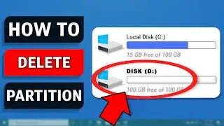 🗑️ How to Delete a Drive Partition on Windows 10