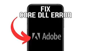 HOW TO FIX ADOBE ACROBAT FAILED TO LOAD ITS CORE DLL ERROR 2024! (FULL GUIDE)