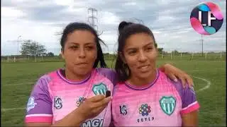 Natalia Cabrera y Luana López (Laferrere)
