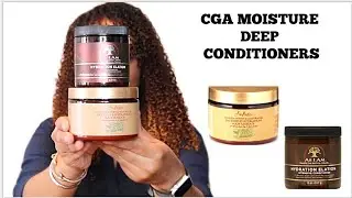 MOISTURE DEEP CONDITIONERS | CGA #As I AM #Shea Moisture
