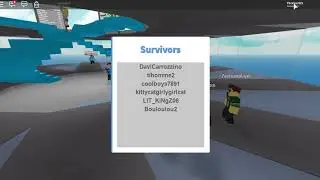 Playing roblox with my friend Zapmanplayer