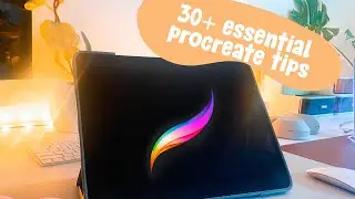 PROCREATE TIPS for BEGINNERS! You NEED to know these!