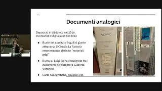 L’Archivio di comunità Pilastro: un archivio partecipato in una biblioteca pubblica - I. Bortolotti