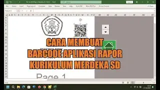 CARA MEMBUAT BARCODE RAPOR KURIKULUM MERDEKA SD