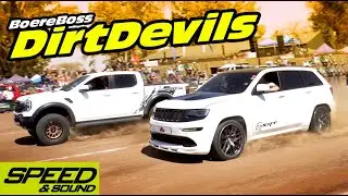Annie Races A Tuned Amarok @ Boere Boss Off-Road Drags!