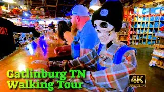 Walking Tour of Gatlinburg TN Downtown