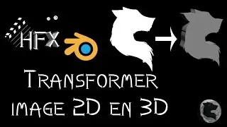 Blender - Transformer une image 2D en 3D