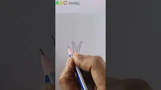 Very Easy Tree Drawing Pencil Art | 