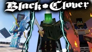 Incredible new Black Clover Minecraft mod (Black Clover Republic)