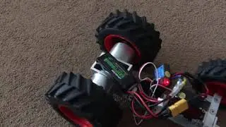 Rc Bruder Traktor Umbau kurzer fahr Test