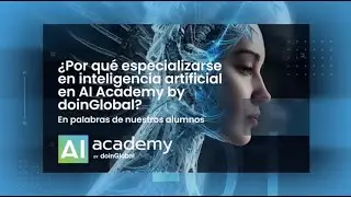 Pilar Benavides | ¿Por qué especializarse en inteligencia artificial en AI academy by doinGlobal?