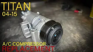 Nissan Titan A/C Compressor Replacement (2004-2015)