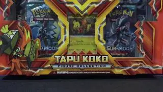 Tapu Koko Figure Collection Box Opening!