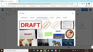 Google Docs: Insert a Watermark