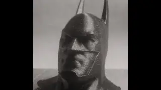 Batman 3D Printing Timelapse