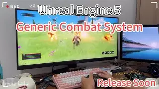 Unreal Engine 5 - Generic Combat System Test. [Coming soon]