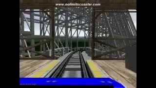 OVER 9000! (No Limits coaster)