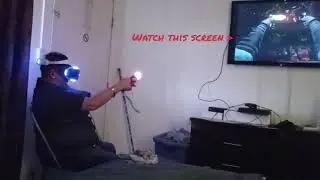 PS4 Virtual Reality "Rush Of Blood"...Literally Eaten Alive..Scared to death.