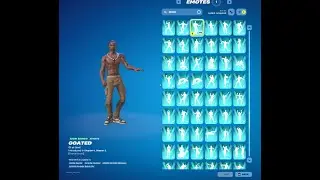 ALL FORTNITE icon emotes 2026
