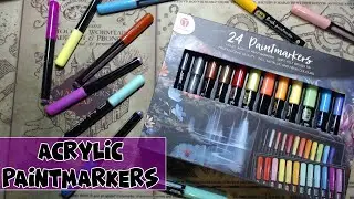 Test et avis des feutres acrylique de chez Action (Nouveauté)
